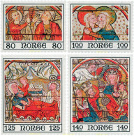 102143 MNH NORUEGA 1975 NAVIDAD - Neufs