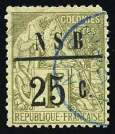 Obl. 12 -- 25c. S/1f. Olive. Dents Manquantes. - Other & Unclassified