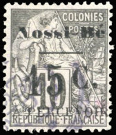 * 9 -- Timbres-Taxe. 15 S/10c. Noir S/lilas. Obl. TB. - Autres & Non Classés