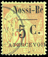 Obl. 11 -- Timbres-Taxe. 5c. S/20c. Brique S/vert. Obl. Légère. SUP. - Autres & Non Classés