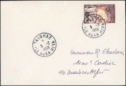 Obl. Timbres De 1969, Obl. S/lettre Frappée Du CàD De TAIOHAE - ILE NUKA HIVA Du 5 Février 1969. SUP. - Andere & Zonder Classificatie