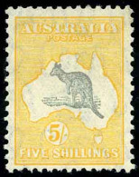 * SG#180 -- 5sh. Grey And Yellow. VF. - Autres & Non Classés