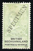 (*) SG#16 -- 2sh. Green And Black. Optd ''SPECIMEN''. VF. - Other & Unclassified