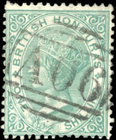Obl. SG#4 -- 1s. Green. VF. - British Honduras (...-1970)