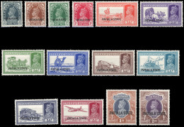 * SG#80 / 93 -- 14 Values. VF. - Fiji (...-1970)