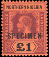 * SG#46s/52s -- Set Of 7. Optd. SPECIMEN. VF. - Nigeria (...-1960)