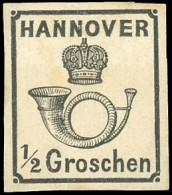 * 16 -- 1/2gr. Noir. SUP. - Hanover