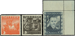 * 482 / 484 -- Série Gravée. 3 Valeurs. N°484 ** Et CdeF. (Sc#378/380). TB. - Andere & Zonder Classificatie