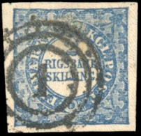 Obl. 1 -- 2s. Bleu. Obl. Belles Marges. TB. - Other & Unclassified