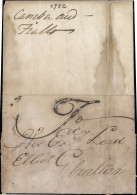 Obl. Précurseur. Lettre De 1782 écrite Par Un Prisonnier Pour Demander La Clémence De Son Excellence Lord Elliot à GIBRA - Gibraltar