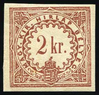 * 2a -- Taxe Pour Journaux. 2Kr. Rouge Brun. R. - Other & Unclassified