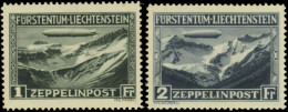 * 7+ 8 -- Poste Aérienne. Voyage Du Graf-Zeppelin. 2 Valeurs. TB. - Other & Unclassified