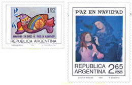 159299 MNH ARGENTINA 1974 NAVIDAD - Nuevos