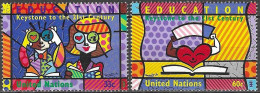 UNITED NATIONS # NEW YORK FROM 1999 STAMPWORLD 828-29** - Ongebruikt