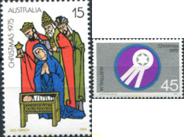 161452 MNH AUSTRALIA 1975 NAVIDAD - Nuevos