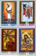 169751 MNH SAMOA 1975 NAVIDAD - Samoa