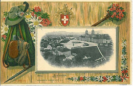 15117 - Vintage Postcard: SWITZERLAND Ansichtskarten SCHWEIZ -  EINSIENDEN Gruss Aus - Villeneuve