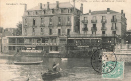 FRANCE - Arcachon - Hôtels Richelieu Et Victoria - Carte Postale Ancienne - Arcachon