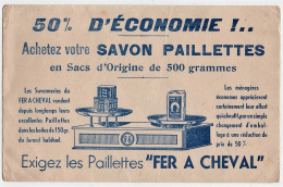 Buvard Savon Paillettes Fer à Cheval Balance - Produits Ménagers