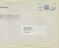 Ema Frama _ Lettre De Chailly-Montreux - Postage Meters