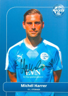 AK Michél Harrer FSV Wacker Nordhausen 16-17 SC Rot-Weiss Essen RW 1. FC Magdeburg Sportfreunde Siegen Aschaffenburg - Authographs