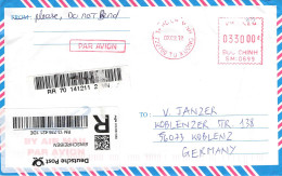 VIETNAM - REGISTERED AIR MAIL 2012 - KOBLENZ/DE / 4543 - Vietnam