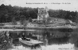 MONTIGNY-le-GANNELON - L'Hermitage - Vu De Loir - Promenade En Barque - Montigny-le-Gannelon