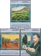 Guinea 9741-9743 (kompl. Ausgabe) Postfrisch 2013 Vincent Van Gogh - Guinée (1958-...)