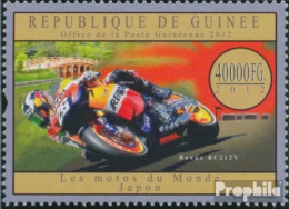 Guinea 9550 (kompl. Ausgabe) Postfrisch 2012 Motorräder Aus Japan - Guinée (1958-...)