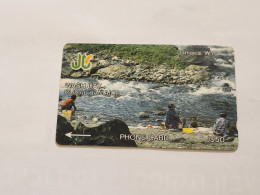 JAMAICA-(13JAMB-JAM-13B)-Wash Day-Rural Jamaica-(10)-(13JAMB039532)-(J$50)-used Card+1card Prepiad - Jamaïque