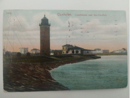 Cuxhaven, Leuchtturm Und See-Pavillon, Cuxhafen, 1908 - Cuxhaven
