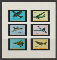 Bernera  Islands Scotland  Bernera  1982  Block  139B + Nr. 797 Buccanneer   Fighter Aircraft  MNH   - Emissions Locales