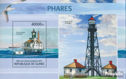 Guinea Block 2203 (kompl. Ausgabe) Postfrisch 2013 Leuchttürme - Guinée (1958-...)