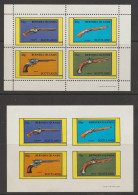 Bernera  Islands Scotland  1981   Block 100 A + 100 B  Pistols   MNH   - Ortsausgaben