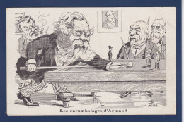 CPA LION Satirique Caricature Non Circulé Combes Billard - Lion