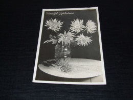 68649-         HARTELIJK GEFELICITEERD - BLOEMEN / FLOWERS / BLUMEN / FLEURS / FIORI / FLORES - OLD CARD - 1943 - Blumen