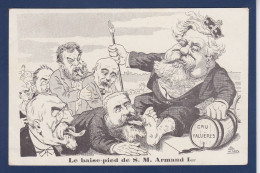 CPA LION Satirique Caricature Non Circulé Clemenceau Jaurès - Lion