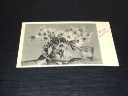 68650-         HARTELIJK GEFELICITEERD - BLOEMEN / FLOWERS / BLUMEN / FLEURS / FIORI / FLORES - OLD CARD - 1938 - Flowers