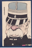 CPA LION Satirique Caricature Non Circulé Militaria - Lion