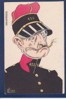 CPA LION Satirique Caricature Non Circulé Militaria - Lion