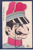 CPA LION Satirique Caricature Non Circulé Militaria - Lion