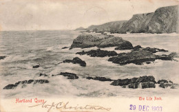 ROYAUME-UNI - Angleterre - Hartland Quay - The Life Rock - Carte Postale Ancienne - Andere & Zonder Classificatie