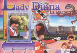 Guinea Block 1909 (kompl. Ausgabe) Postfrisch 2011 Lady Diana (1961-1997) - Guinée (1958-...)