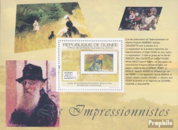 Guinea Block 1771 (kompl. Ausgabe) Postfrisch 2009 Impressionisten-Gemälde Auf Briefma - Guinée (1958-...)