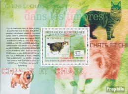 Guinea Block 1769 (kompl. Ausgabe) Postfrisch 2009 Hunde & Katzen Auf Briefmarken - Guinée (1958-...)