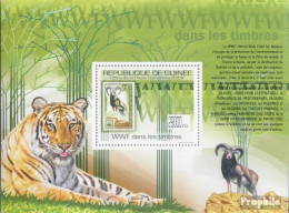 Guinea Block 1768 (kompl. Ausgabe) Postfrisch 2009 WWF Auf Briefmarken - Guinée (1958-...)