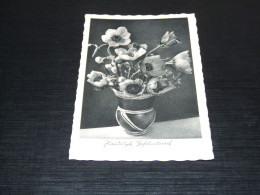 68652-         HARTELIJK GEFELICITEERD - BLOEMEN / FLOWERS / BLUMEN / FLEURS / FIORI / FLORES - OLD CARD - 1938 - Flowers