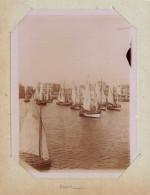 Le Havre * Photo 1900 * Port Bateaux De Pêche Voiliers * 12x9cm - Non Classés