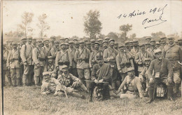 93 - SEINE SAINT DENIS - ROMAINVILLE - Carte Photo Troupe De MILITAIRES à Identifier -1915  - 10540 - Romainville