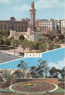 CARTOLINA  CADIZ,ANDALUCIA,SPAGNA-BELLEZAS DE LA CIUDAD-BOLLO STACCATO,VIAGGIATA 1969 - Cádiz